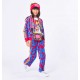 Sodnie welurowe dla dziewczynki Marc Jacobs 006386 - B - modne spodnie dla dziecka