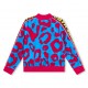 Welurowa bluza dla dziewczynki Marc Jacobs 006388 - C - modne bluzy dla dzieci