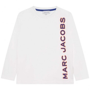 Ekologiczna koszulka chłopięca Marc Jacobs 006389 - A - ubrania dziecięce z bawełny organicznej