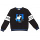 Czarna bluza dla chłopca Daffy Iceberg 006396 - B - oryginalne bluzy dla dziecka i nastolatka