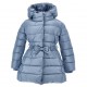 Płaszcz puchowy dla dziewczynki Monnalisa 006408 - A - ciepła kurtka dla dziecka