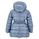 Płaszcz puchowy dla dziewczynki Monnalisa 006408 - B - ciepła kurtka dla dziecka
