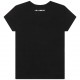 Czarny t-shirt dziewczęcy Karl Lagerfeld 006433 - B - koszulki dla nastolatki