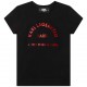 Czarna koszulka dziewczęca Karl Lagerfeld 006435 - A - t-shirt dla nastolatki
