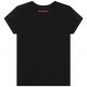 Czarna koszulka dziewczęca Karl Lagerfeld 006435 - D - t-shirt dla nastolatki