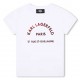 Biała koszulka dziewczęca Karl Lagerfeld 006436 - A - koszulki dla nastolatki