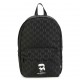 Czarny plecak dla dziecka Karl Lagerfeld 006440 - D - markowe plecaki do szkoły