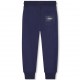 Granatowe spodnie dla dziecka Marc Jacobs 006454 - B - dresy dziecięce