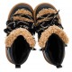Ocieplone buty dla dziewczynki Monnalisa 006458 - D - zimowe botki dziewczęce
