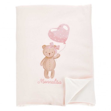 Kocyk niemowlęcy Teddy Bear Monnalisa 006484
