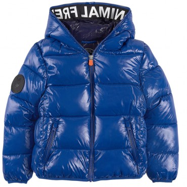 Zimowa kurtka dla chłopca Save The Duck 006487 - A - ciepłe kurtki dla dziecka