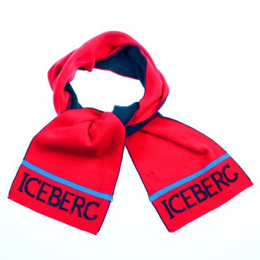 Czerwony szalik dla dziecka Iceberg 006502 - B - szaliki dla dzieci