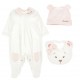 Komplet niemowlęcy Monnalisa 006519 - A ekskluzywne ubranka dla niemowląt