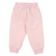 Różowe spodnie niemowlęce Monnalisa 006524 - B - dresy dla niemowląt