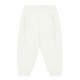 Białe spodnie niemowlęce Monnalisa 006526 - A - dresy dla dziewczynki