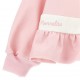 Bluza niemowlęca z kokardką Monnalisa 006527 - D - ekskluzywne ubranka dla niemowląt