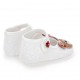 Buciki niemowlęce z misiem Monnalisa 006560 - C - efektowne obuwie dla niemowląt