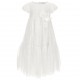 Koronkowa sukienka dziewczęca Monnalisa 006567 - A - białe sukienki dla dziewczynki