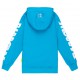 Turkusowa bluza z kapturem Barrow 006571 - B - bluzy dla dzieci i młodzieży
