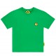 Zielona koszulka z nadrukiem Barrow 006573 - C - kolorowe koszulki dla dzieci i nastolatków