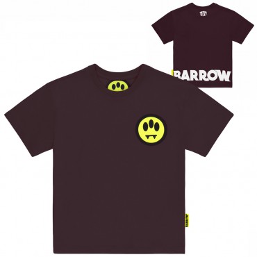 Czarna koszulka z bawełny Barrow 006575 - A - t-shirt dla dziecka i nastolatka