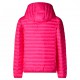 Różowa kurtka dla dziewczynki Save The Duck 006590 - C - przejściowe-kurtki-dla-dzieci-nastolatek