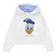 Bluza dziewczęca z kaczorem Monnalisa 006602 - A - bajkowe bluzy dla dzieci