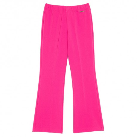 Dziewczęce spodnie materiałowe Twin Set 006625 - A - eleganckie spodnie dla dziecka