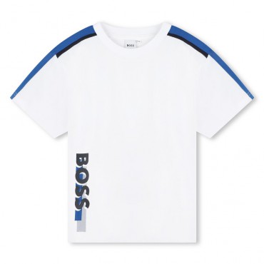 Koszulka chłopięca Hugo Boss 006647 - A - t-shirt dla dziecka