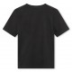 Czarna koszulka dla chłopca Hugo Boss 006648 - c - markowy t-shirt dla dziecka