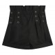 Czarne szorty dla dzieczynki DKNY 006653 - B - krótkie spodenki dla dziecka i nastolatki