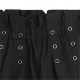 Czarne szorty dla dzieczynki DKNY 006653 - C - krótkie spodenki dla dziecka i nastolatki
