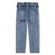 Niebieskie jeansy dla dziewczynki DKNY 006656 - D - spodnie dla nastolatki