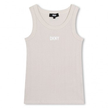 Elastyczny top dla dziewczynki DKNY 006657 - A - koszulka dla nastolatki