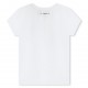 Biała koszulka dziewczęca Karl Lagerfeld 006662 - C - t-shirt dla nastolatki