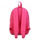 Neonowy plecak dziewczęcy Karl Lagerfeld 006666 - C - różowy plecak dla nastolatki