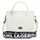 Biała torebka dziewczęca Karl Lagerfeld 006669 - C - torebki dla nastolatki
