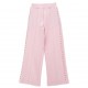 Różowe spodnie dla dziewczynki Monnalisa 006670 - A - pastelowe dresy dla dziecka