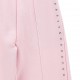 Różowe spodnie dla dziewczynki Monnalisa 006670 - D - pastelowe dresy dla dziecka