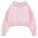 Różowa bluza dla dziewczynki Monnalisa 006671 - C - pudrowa bluza dla dziecka i nastolatki