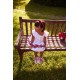 Wizytowa sukienka dziewczęca Monnalisa 006673 - C - efektowna sukieneczka dla dziecka