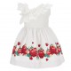 Wizytowa sukienka dziewczęca Monnalisa 006673 - D - efektowna sukieneczka dla dziecka