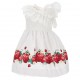 Wizytowa sukienka dziewczęca Monnalisa 006673 - E - efektowna sukieneczka dla dziecka