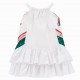 Letnia sukienka dla dziewczynki Monnalisa 006674 - D - efektowna sukieneczka dla dziecka