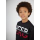 Czarna bluza dla chłopca Iceberg 006712 - B - ekskluzywne ubrania dla dzieci i nastolatków