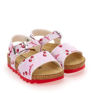 Sandały dla dziewczynki Monnalisa 006718 - A - buty dla malucha