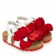 Sandałki dla dziewczynki Monnalisa 006745 - A - profilowane sandały dla dziecka