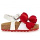 Sandałki dla dziewczynki Monnalisa 006745 - B - profilowane sandały dla dziecka