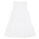 Biała sukienka dziewczęca Patrizia Pepe 006746 - C - sukienki dla dziewczynki