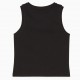 Czarny top dla dziewczynki Patrizia Pepe 006755 - B - koszulka dla nastolatki